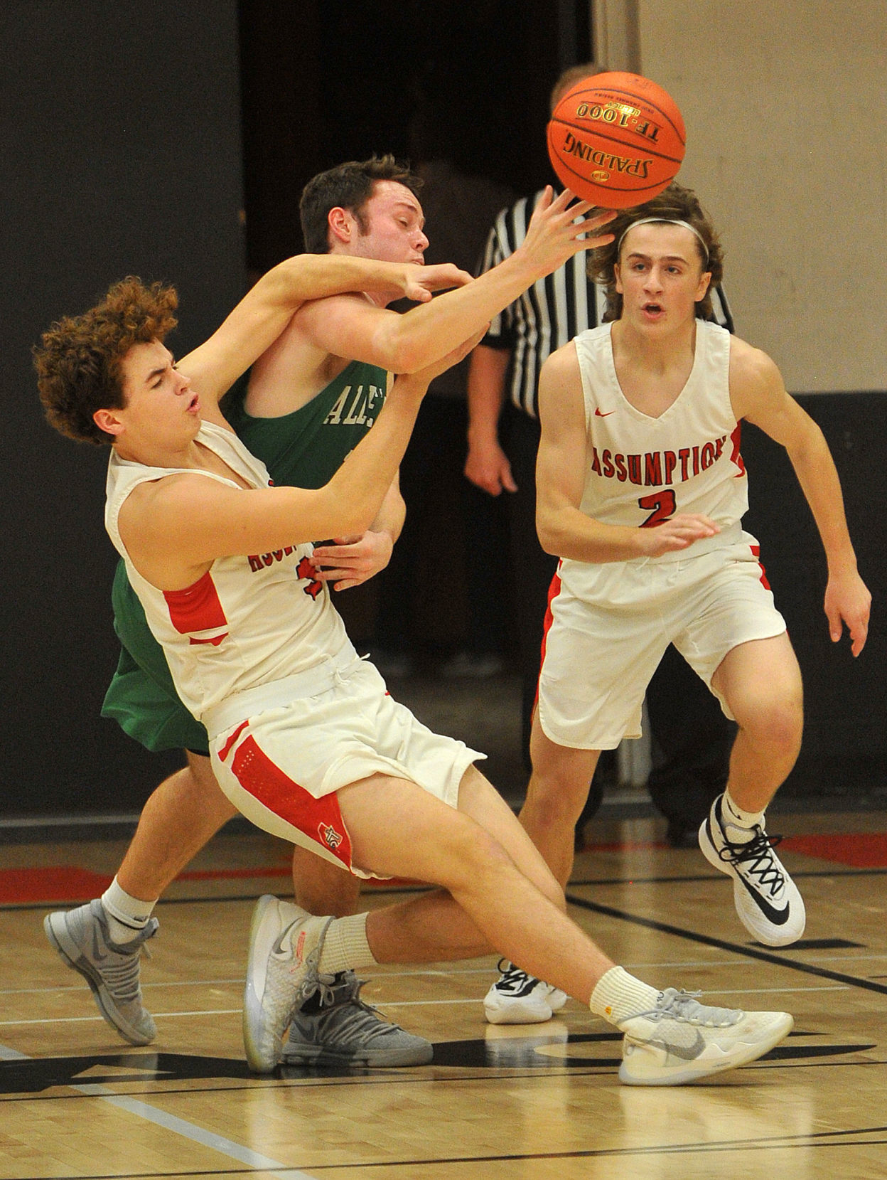 Alleman at Assumption boys basketball